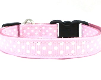 The Kitten Polka Dot Breakaway Kitten Collar