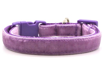 The Posh Velvet Breakaway Cat Collar