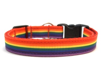 The Rainbow Breakaway Cat Collar