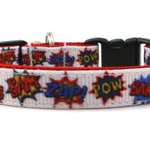 The Super Hero Breakaway Cat Collar