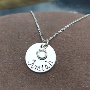 Gift Idea For Girls Jewelry Personalized Teen Gift Necklace Friend Birthday Gift Name Necklace Birthstone Jewelry