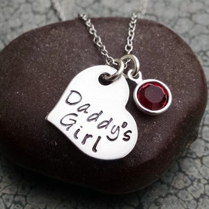 Daddys Girl Necklace Etsy