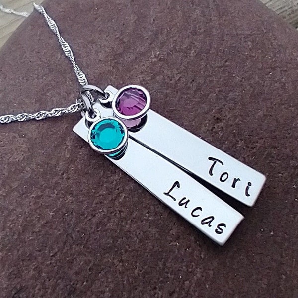 Mother's Necklace, Personalized Mother's Jewelry, Gift for Mom, Grandma Necklace, Name Necklace