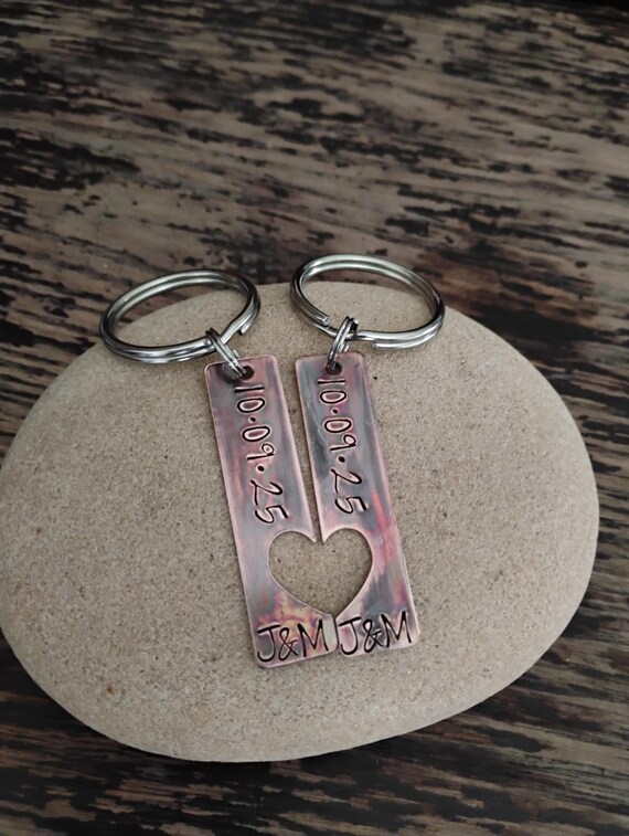 Coppia Portachiavi Incisione San Valentino Legno Tagliato E Inciso Laser Le Distanze Significano Poco Quando Qualcuno Significa Tanto