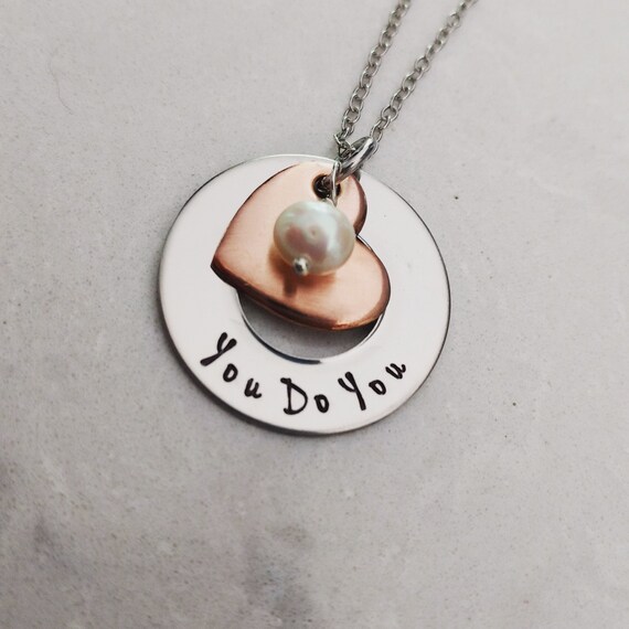 Inspirational Jewelry for Women You Do You Motivational Necklace