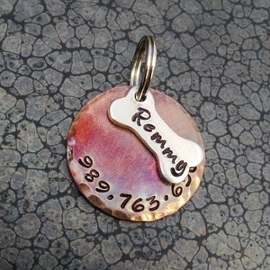 Personalized Pet Id Tag, Custom Dog Collar Name Tag