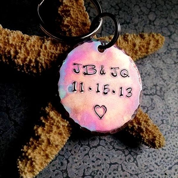 First Valentine's Day - Custom Lesbian Valentines Ideas with Couples' Initials and Date