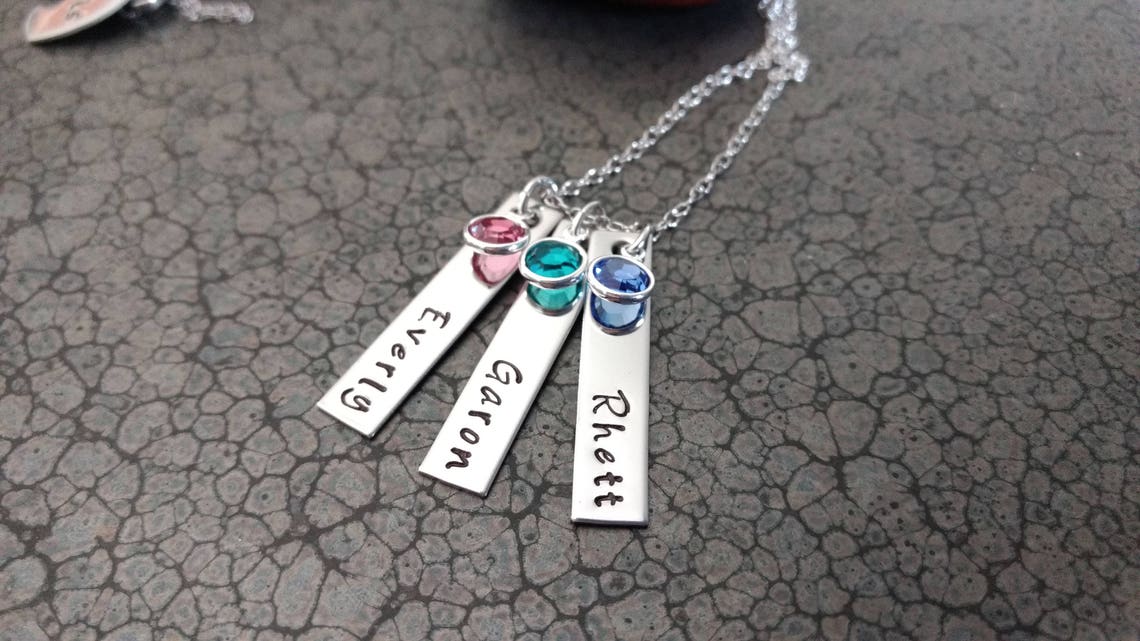 Mother's Necklace Personalized Mother's Jewelry Gift - Etsy
