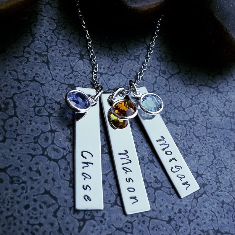 Mother's Necklace Personalized Mother's Jewelry Gift for Mom 