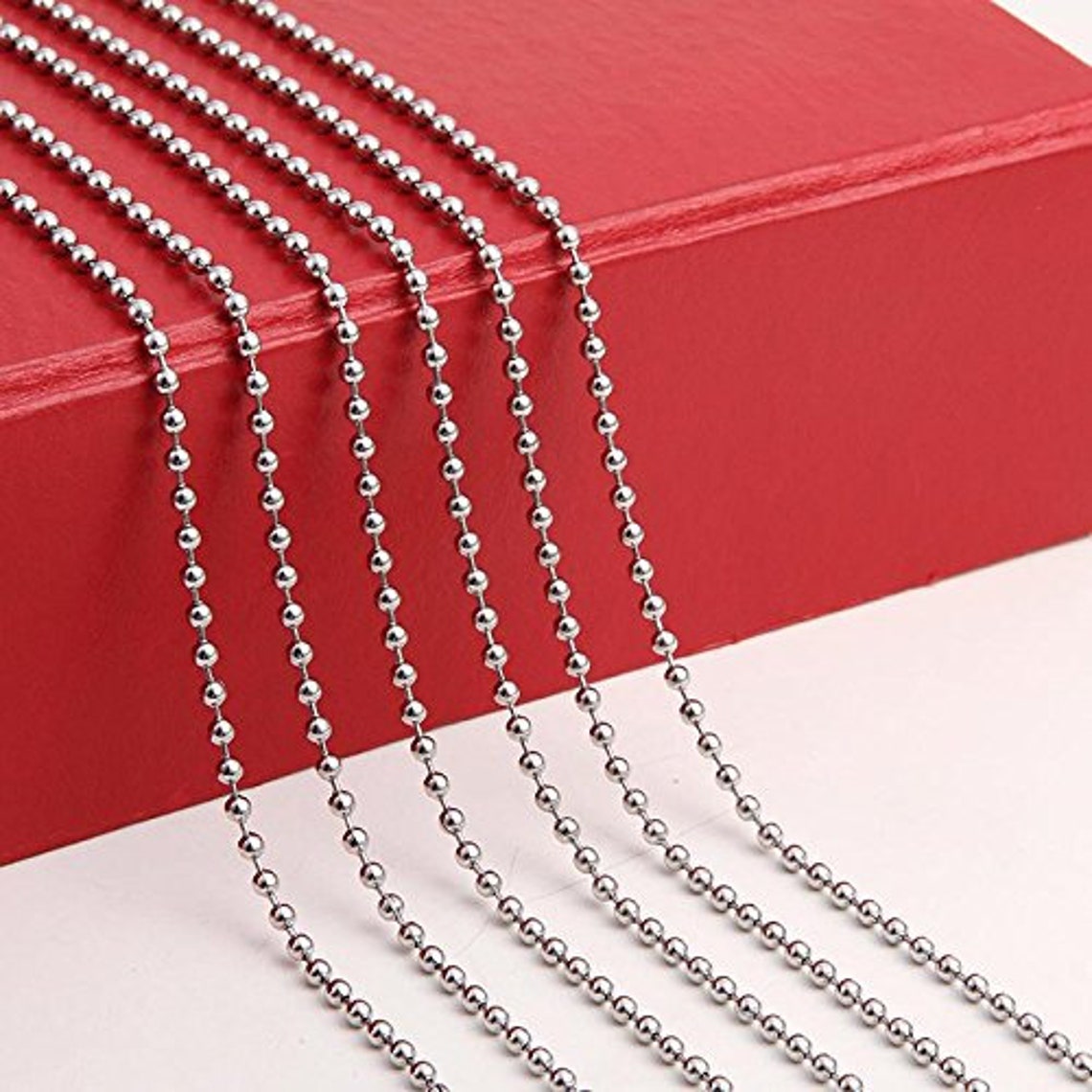 Bulk Chains Bulk Necklaces Wholesale Chains Silver Stainless Etsy
