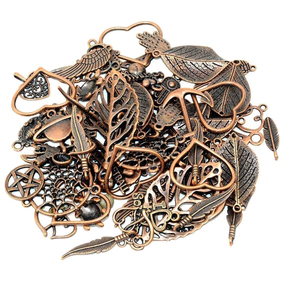 Copper charms deals wholesale