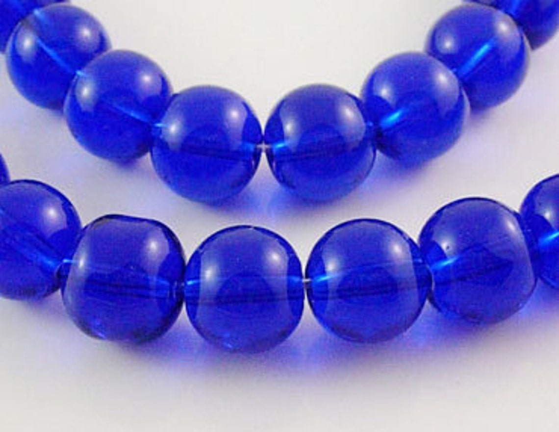 Bulk Beads Blue Beads 4mm Glass Beads Wholesale Beads Blue Etsy