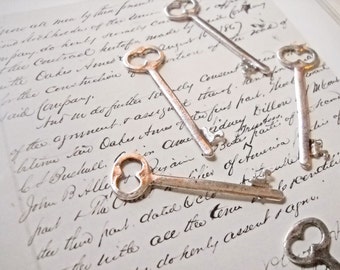 Bulk Skelett Schlüssel Antik Silber Großhandel Schlüssel Skelett SchlüsselAnhänger 53mm 2 Zoll Schlüssel 50 Stück