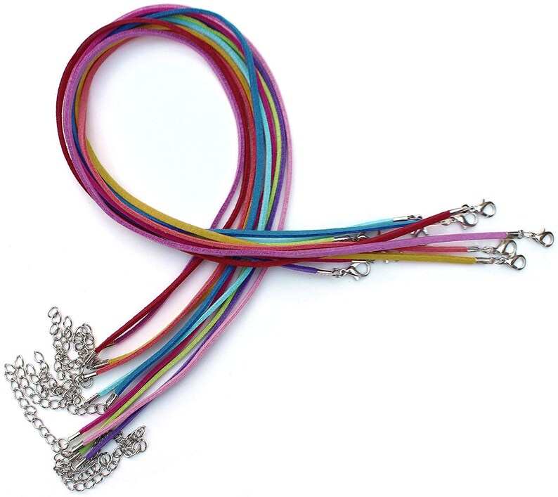Bulk Necklace Cords Finished Cord Necklaces Assorted Necklaces Etsy