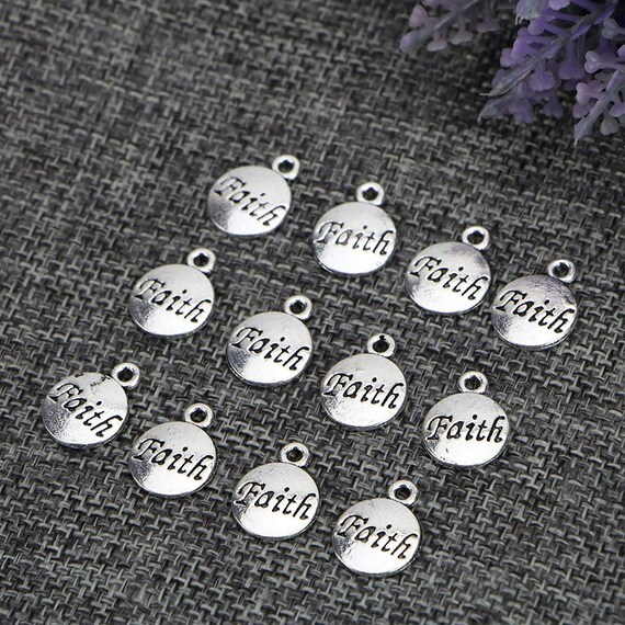 Faith charms best sale bulk