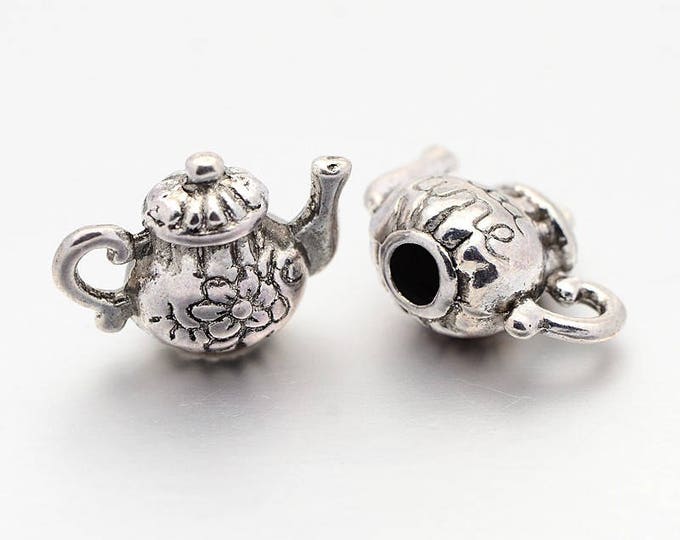 Teapot Charms Tea Pendants Bulk Charms Wholesale Charms Tea Etsy