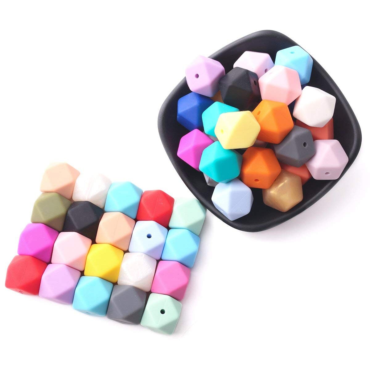 Large Silicone Beads Bubblegum Beads 17mm Big Beads Wholesale Etsy