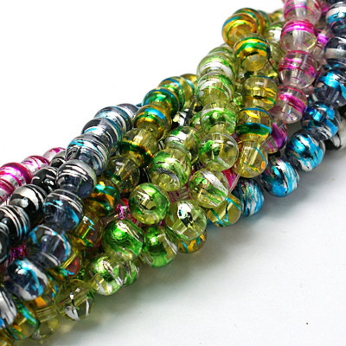 Glass Beads Assorted Beads Bulk Beads Wholesale Beads Metallic Etsy