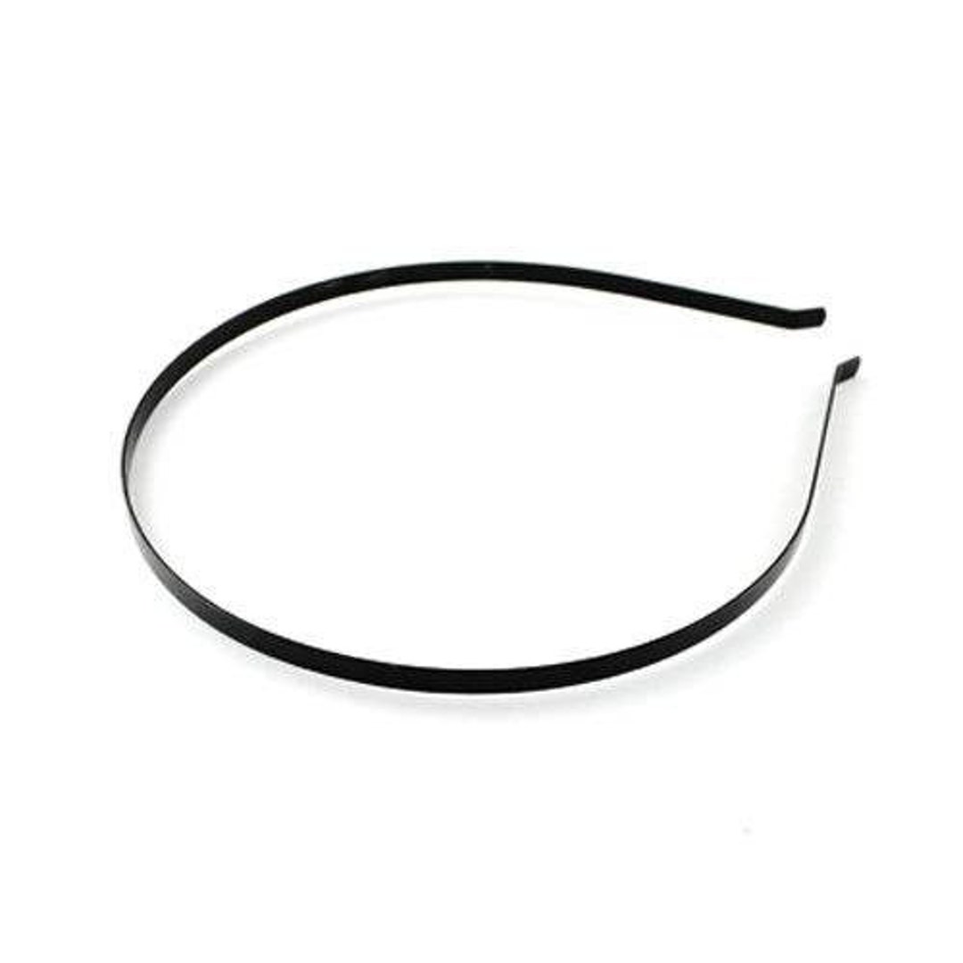 Headband Blanks Metal Headbands Hair Accessory Supplies Black Headbands