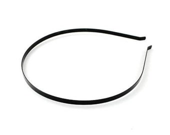 Headband Blanks Metal Headbands Hair Accessory Supplies Black Headbands Blank Metal Headband 10 pieces