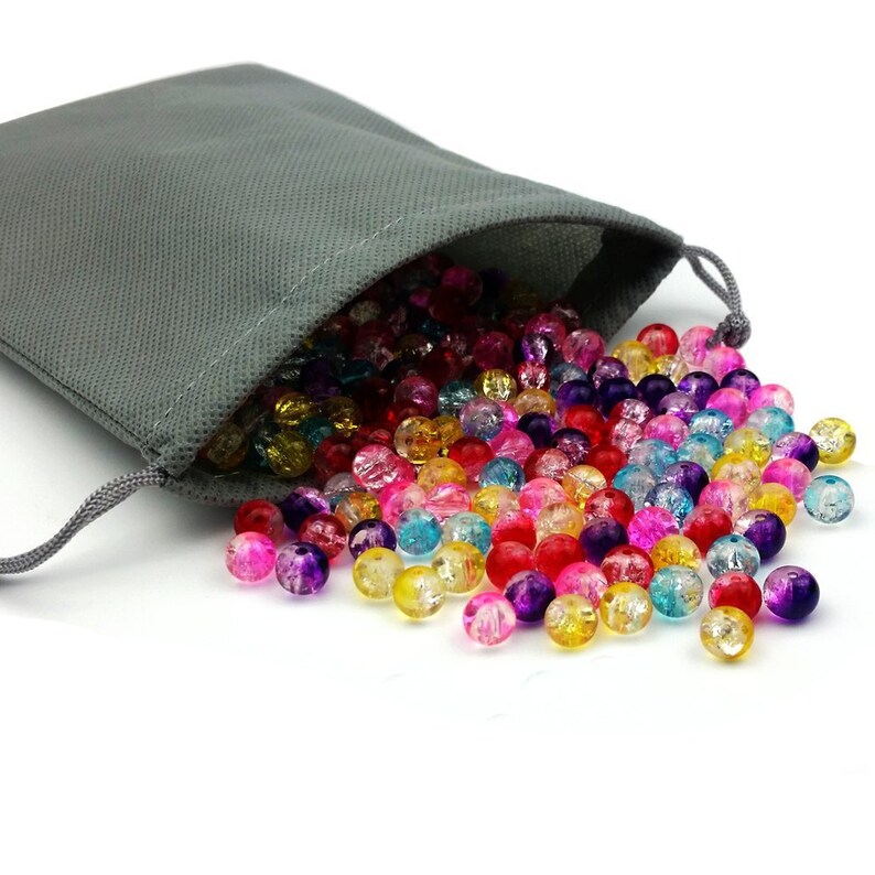 Glass Beads Assorted Beads Bulk Beads Wholesale Beads 8mm Etsy
