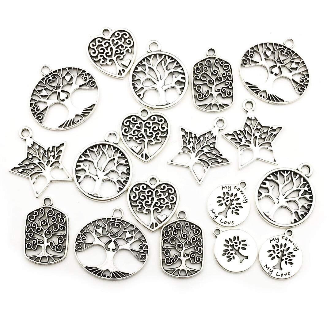 Tree Charms Tree of Life Charms Bulk Charms Wholesale Charms Antiqued