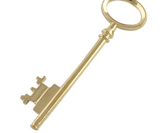 Bulk Skelett Schlüssel Gold Schlüssel Großhandel Schlüssel Anhänger Hochzeit Schlüssel 80mm Steampunk Schlüssel 50Stk VORBESTELLUNG