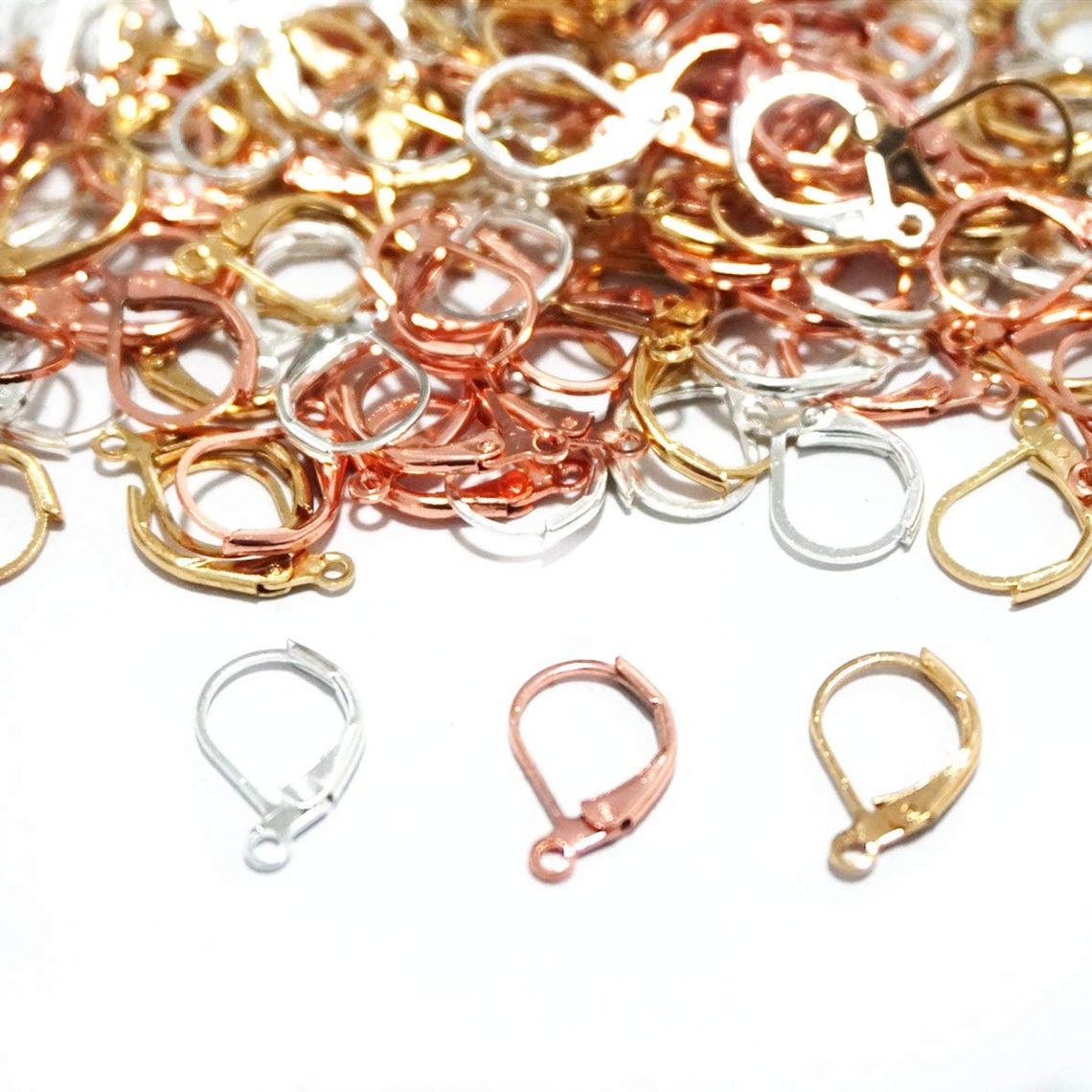 Lever Ear Wires Leverback Ear Wires Brass Ear Wires Earring Etsy