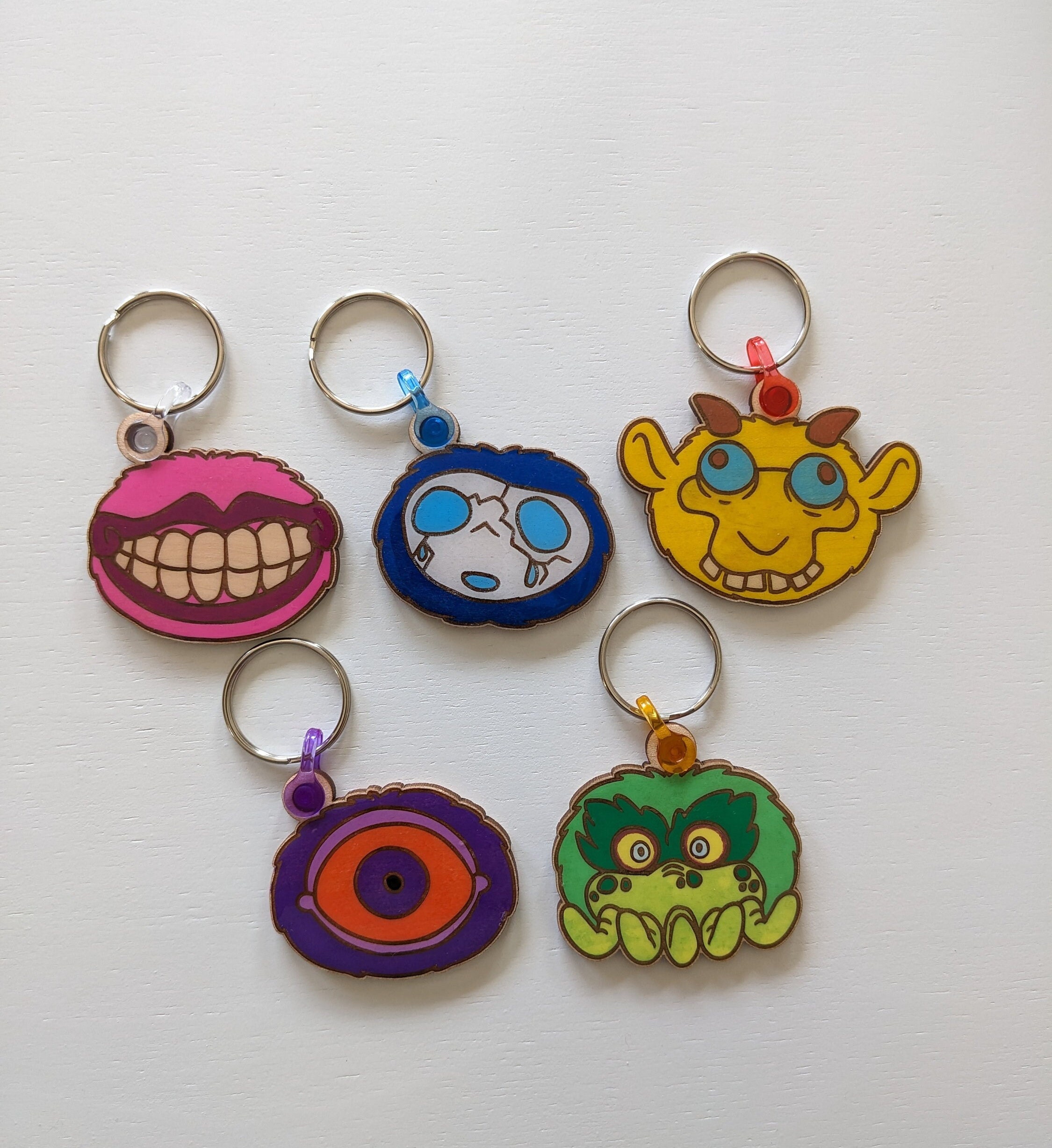 KingGnu 常田大希 LOUDSPEAKER KEYCHAIN Lords in Black Keychains - Nerdy Prudes Must Die
