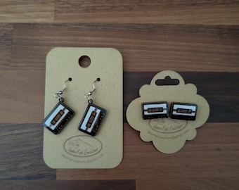 Cassette Tape Earrings