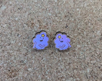 Lumpy Space Princess post earrings  LSP Adventure Time