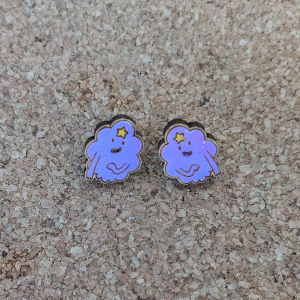 Lumpy Space Princess post earrings  LSP Adventure Time