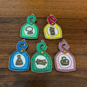 Psychonauts Emotional Baggage Tag Keychains