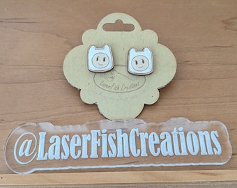 Finn the Human Adventure Time earrings