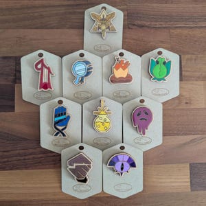 The Owl House coven symbol pins