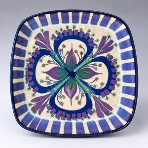 Royal Copenhagen BACA 174/2883 – Danish Faience Dish – Vintage Scandinavian Pottery – 17 cm
