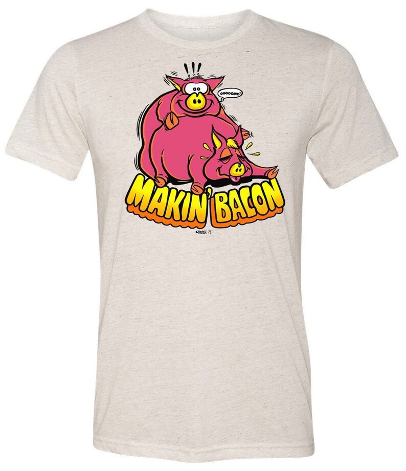 Makin' Bacon Tshirt Etsy