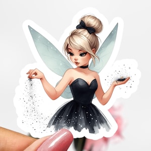 TinkerBell Sticker, Cartoon Disney Sticker Decal, Peter Pan Sticker