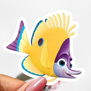 Disney Finding Nemo Tad Sticker, Fish Sticker