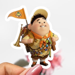 Up Movie Sticker, Russel Sticker, Our Adventure