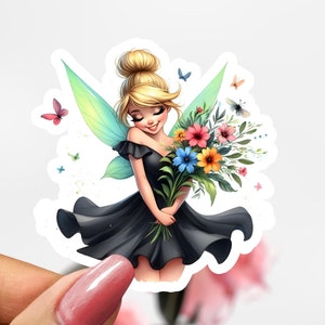 TinkerBell Sticker, Cartoon Disney Sticker Decal, Peter Pan Sticker