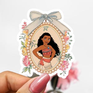 Moana Sticker, Disney Moana Decal,