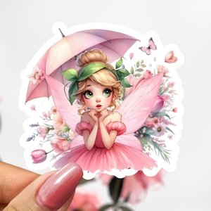TinkerBell Sticker, Cartoon Disney Sticker Decal, Peter Pan Sticker