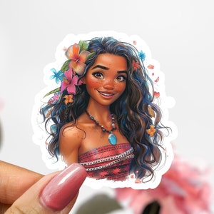 Moana Sticker, Disney Moana Decal,