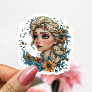 Frozen Elsa Sticker, Disney Elsa Sticker Decal