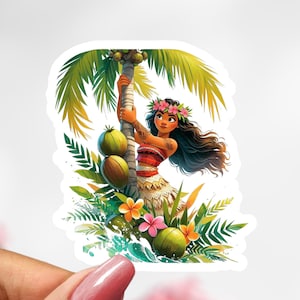 Moana Sticker, Disney Moana Decal,