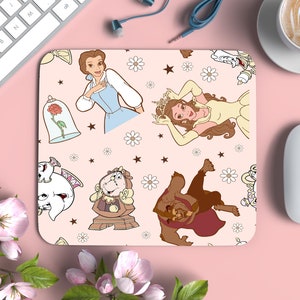 Beauty and The Beast Mousepad, Disney Belle Mousepad