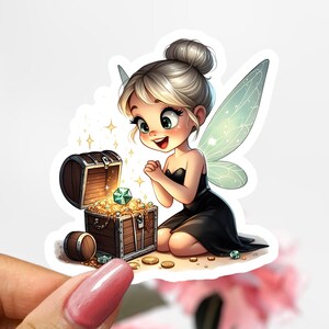 TinkerBell Sticker, Cartoon Disney Sticker Decal, Peter Pan Sticker
