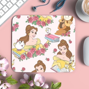 Belle Mousepad, Disney Belle Mousepad, Beauty & The Beast