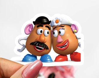 Disney Toy Story Mr. & Mrs. Potato Head Sticker, Toy Story Decal